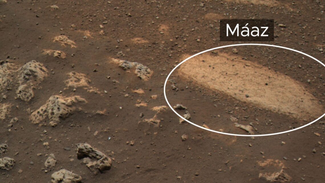 La NASA usa el idioma navajo para nombrar las rocas y otras características de Marte