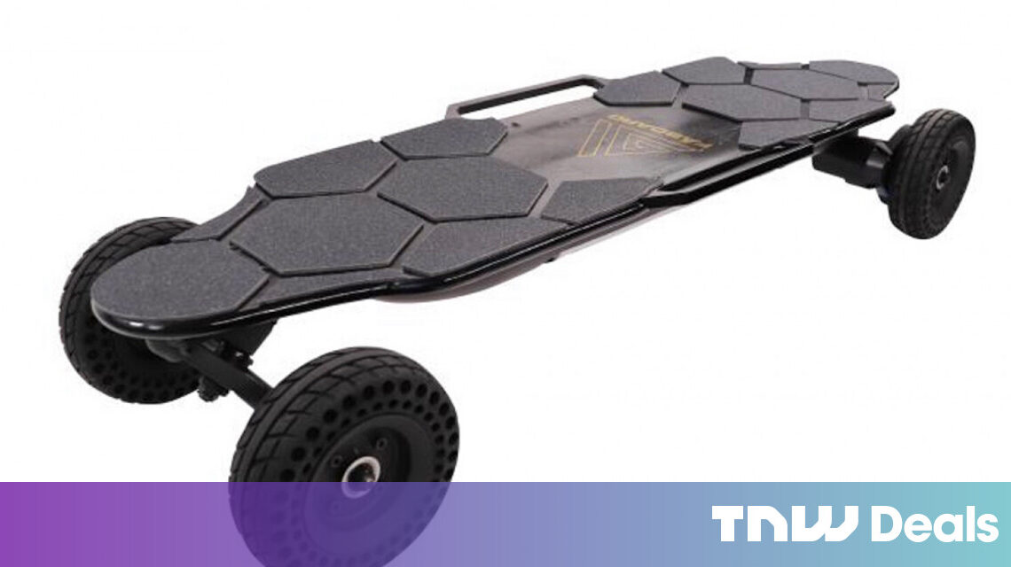 El monopatín eléctrico Black Rover es la respuesta perfecta para los viajes por el vecindario en 2021