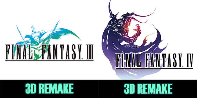Square Enix cambia el nombre de las versiones móviles de Final Fantasy III y Final Fantasy IV