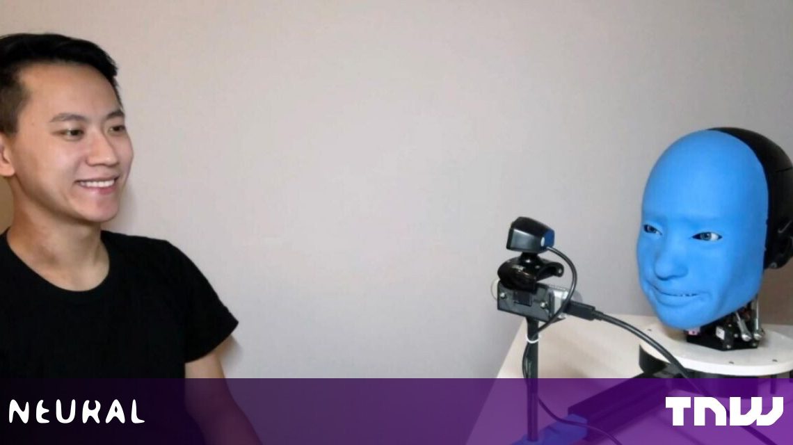 Este robot de IA imita las expresiones humanas para aumentar la confianza del usuario