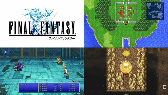 Aquí hay una mirada aún más profunda a las remasterizaciones de Final Fantasy 1-6 pixel art
