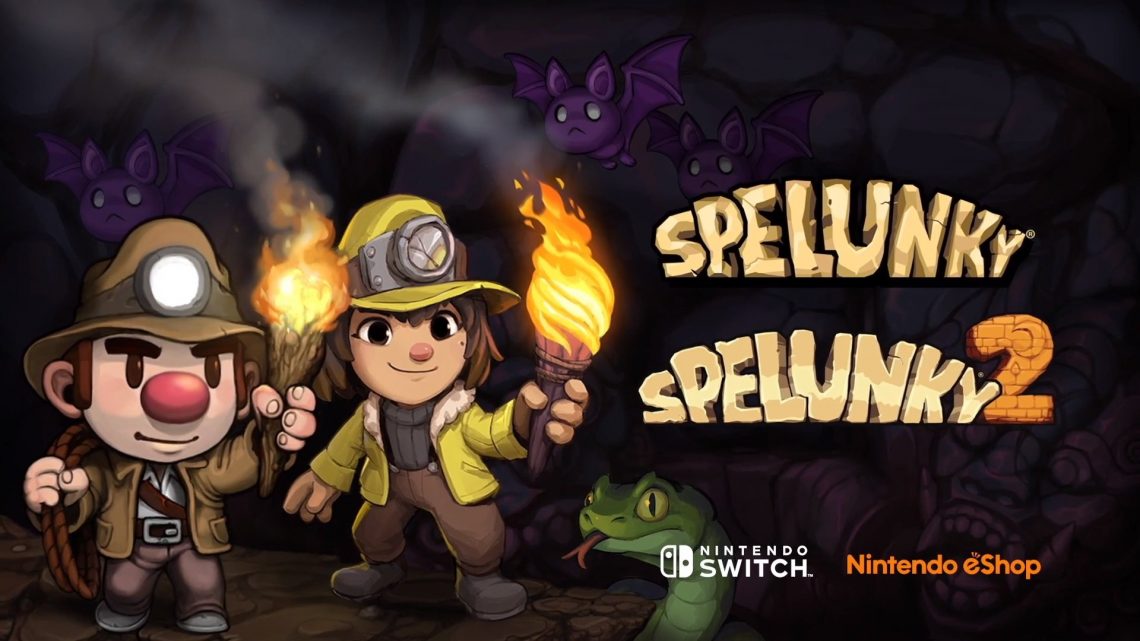 Spelunky y Spelunky 2 se lanzarán en Switch el 26 de agosto