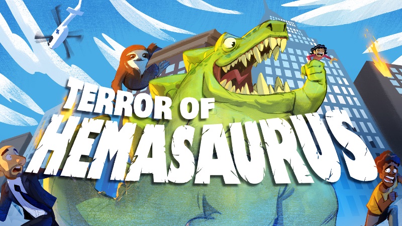 Retro Kaiju Destruction Game Terror of Hemasaurus anunciado para PC y consolas
