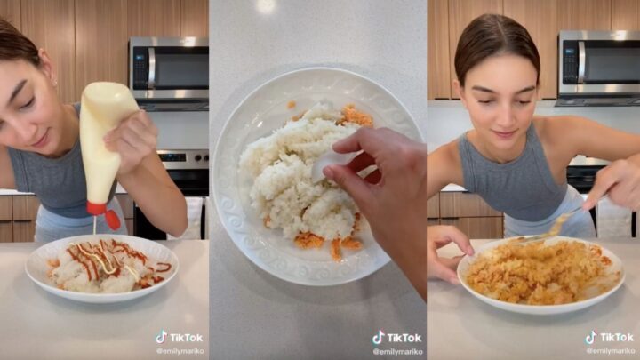 ¿Por qué Emily Mariko pone un cubito de hielo en el arroz?