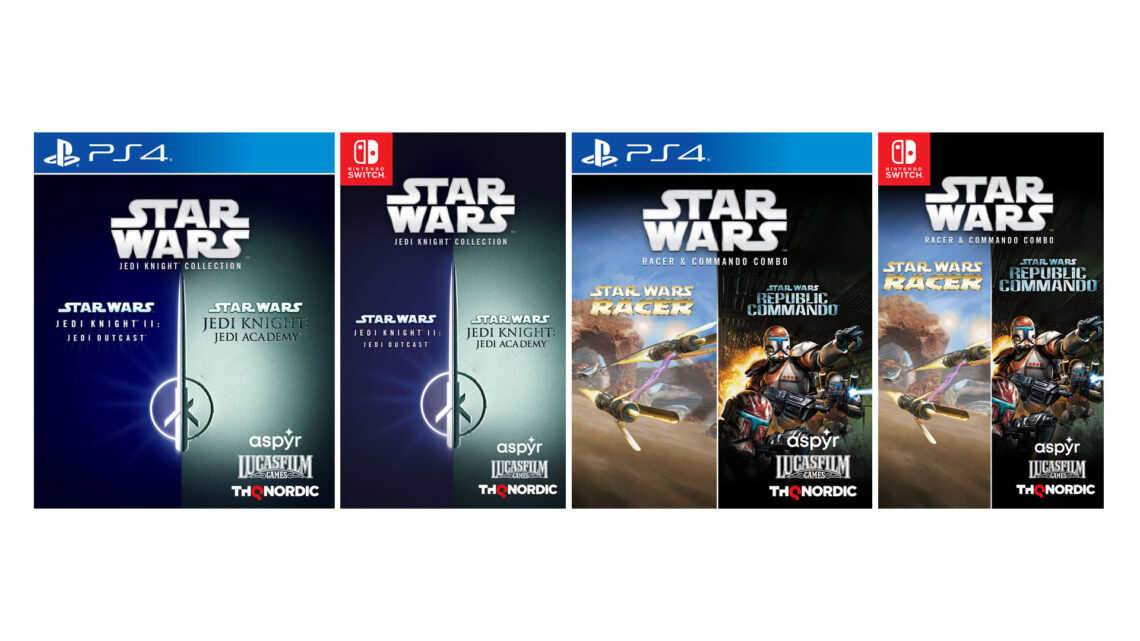 La colección Star Wars Jedi Knight y el combo Star Wars Racer y Commando revelados para Switch y PS4
