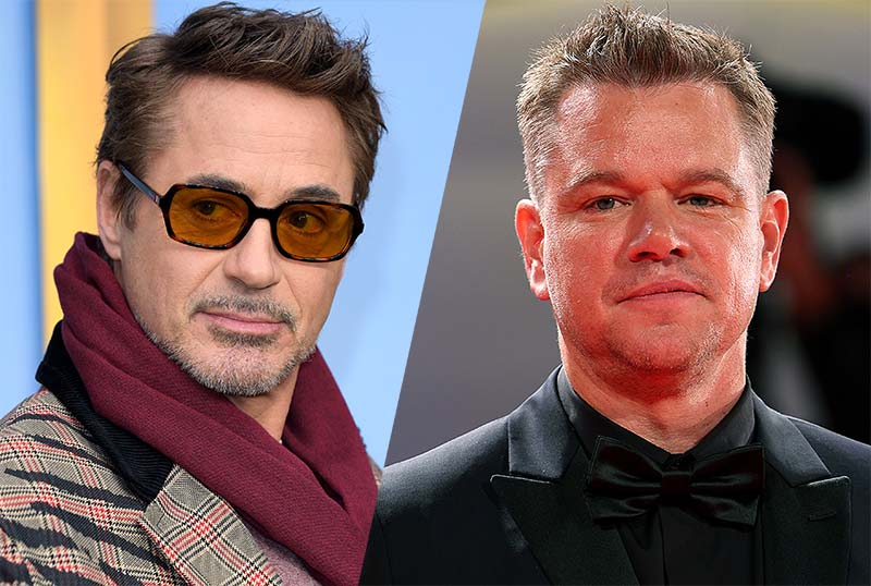 Robert Downey Jr. y Matt Damon se unen a la película biográfica de Christopher Nolan-Helmed