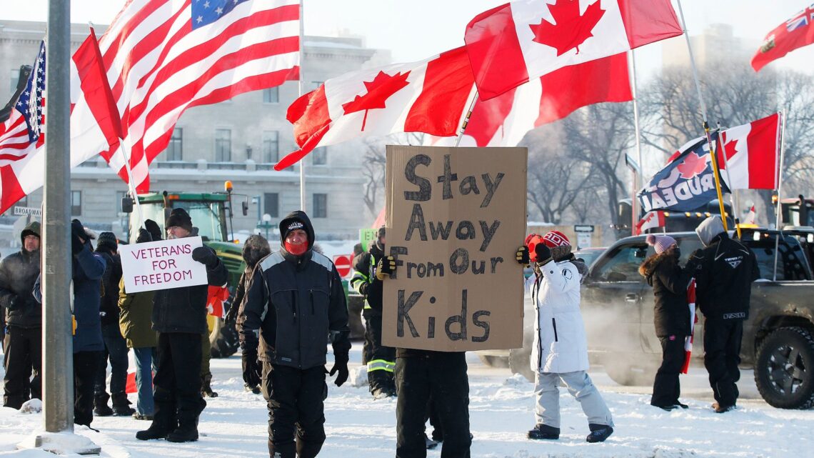 GoFundMe concluye la recaudación de fondos para los manifestantes del convoy canadiense