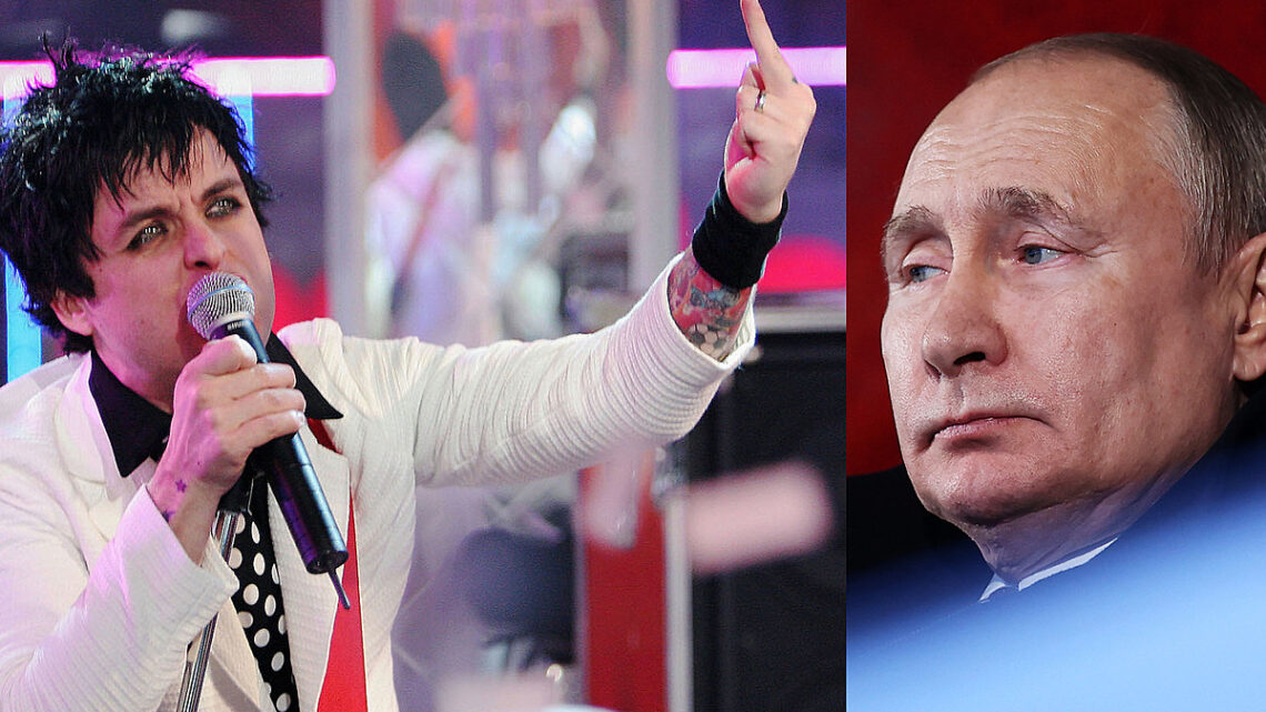 Green Day retira espectáculo de Rusia por conflicto en Ucrania