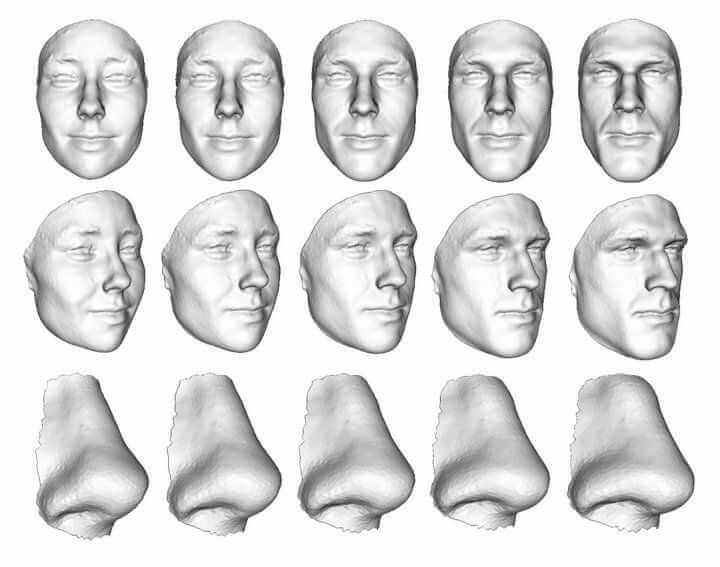 El análisis facial en 3D muestra la base biológica de la cirugía de afirmación de género