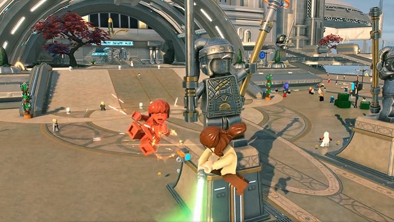 Los jugadores de Lego Star Wars toman vuelo haciendo malabares con los jóvenes