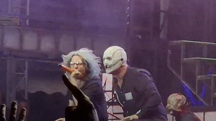 Slipknot acompañado por el hijo de Corey Taylor en el escenario para parte de la canción