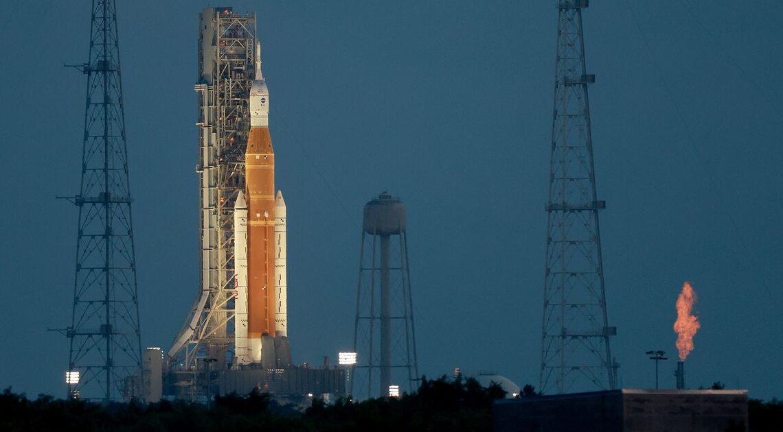 La fuga de combustible arruina la segunda oportunidad de la NASA para lanzar el cohete Luna Nueva