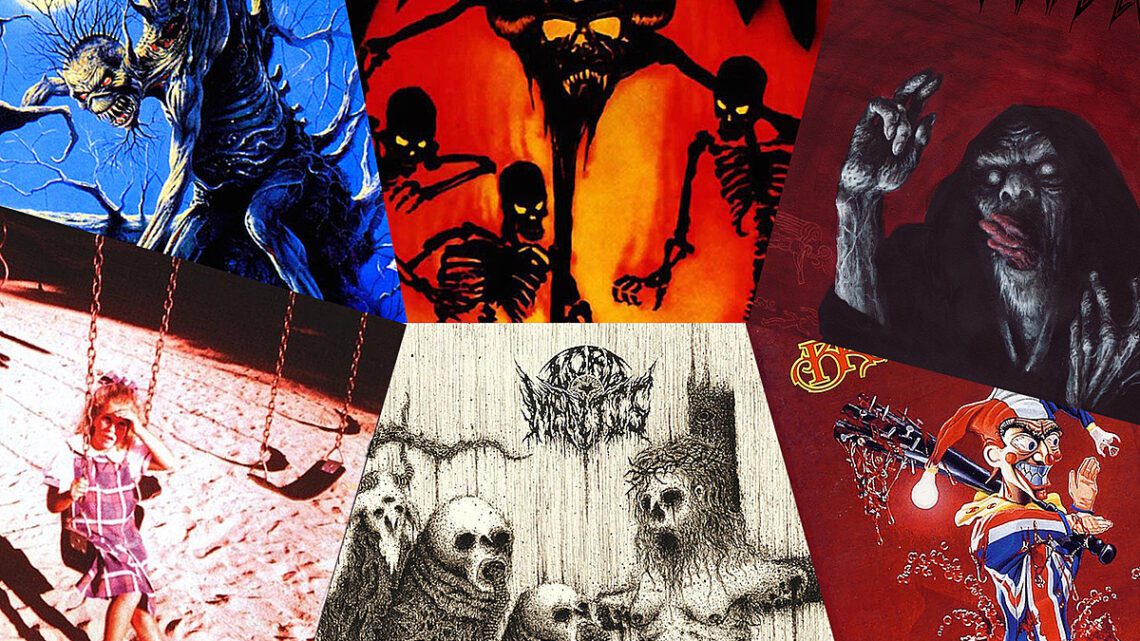 Las 31 portadas de álbumes de metal más aterradoras de todos los tiempos