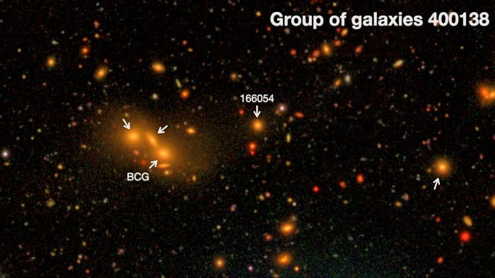 Los astrónomos observan la luz intragrupo: el escurridizo brillo entre galaxias distantes