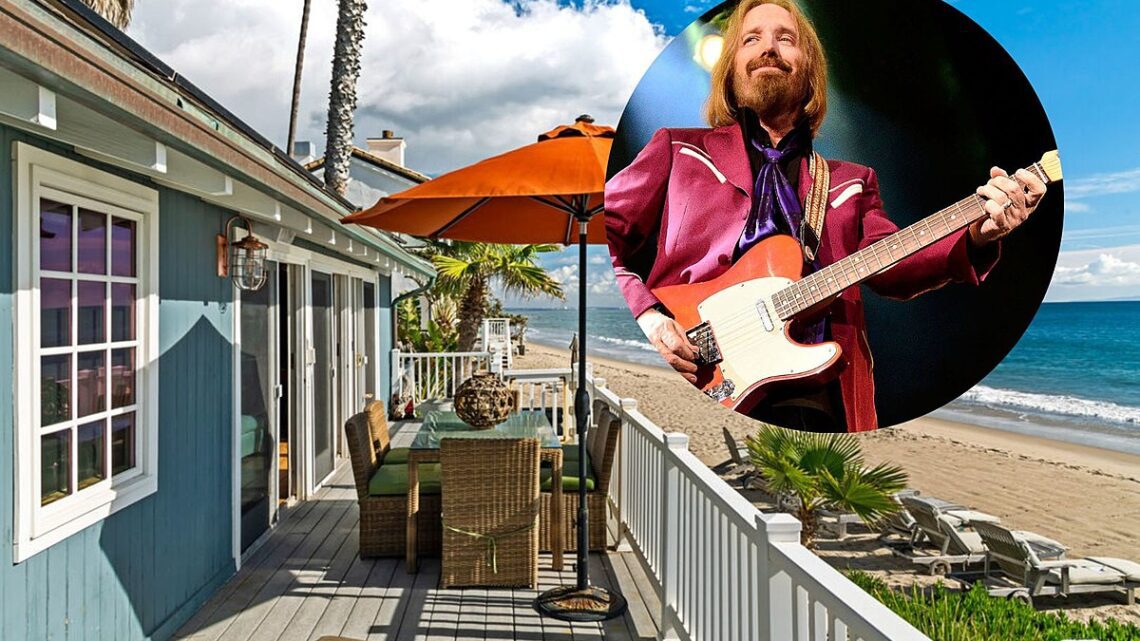 La casa de playa de Tom Petty bajo contrato por casi $10 millones