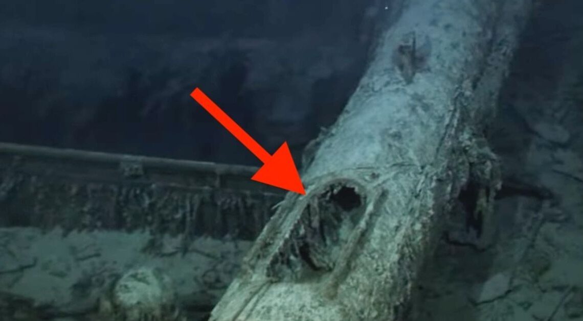 Inquietantes nuevas imágenes del Titanic muestran dónde se vio por primera vez el iceberg